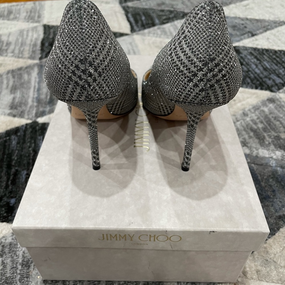 JIMMY CHOO Silver Pumps - Picture 6 of 6